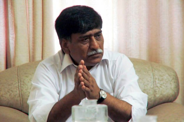 mqm haqiqi chief afaq ahmed photo athar khan express mqm haqiqi chief afaq ahmed photo athar khan express