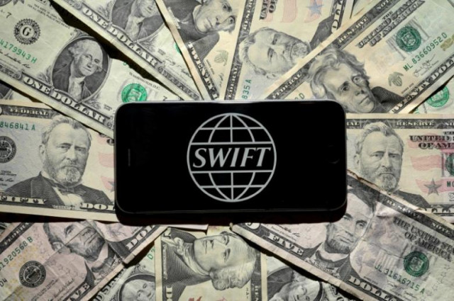 financial institutions use the messaging system to move trillions of dollars each day photo afp financial institutions use the messaging system to move trillions of dollars each day photo afp