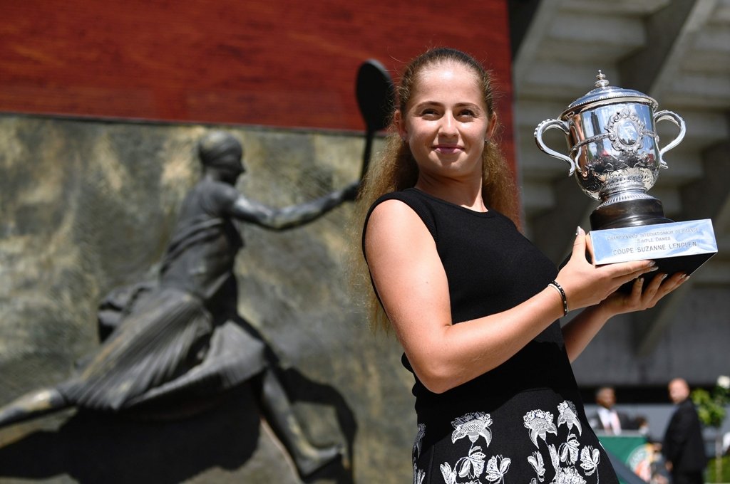 unlikely winner ostapenko stunned the tennis world saturday by becoming the lowest ranked winner at roland garros with a come from behind win over halep photo afp