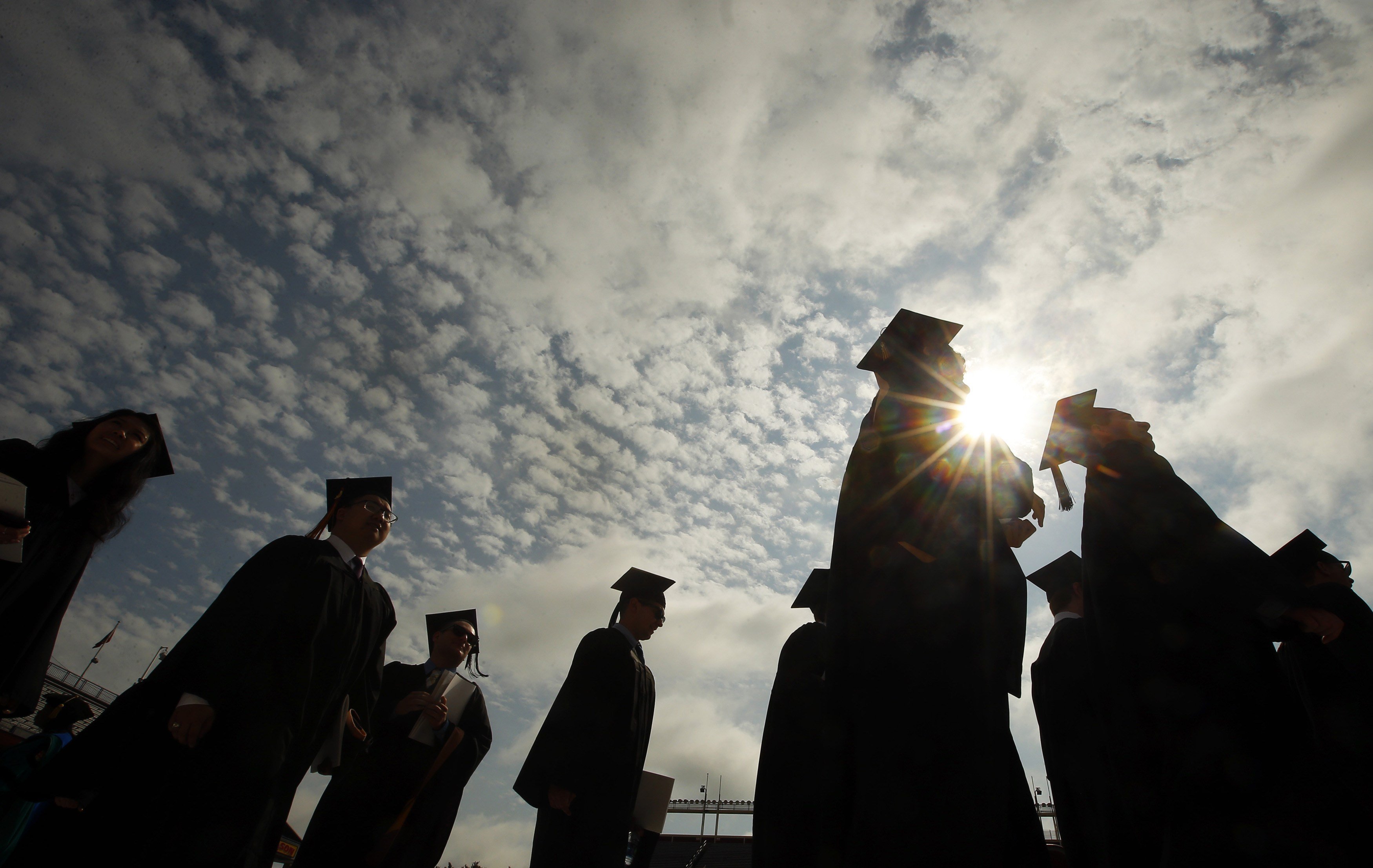 graduating students photo reuters