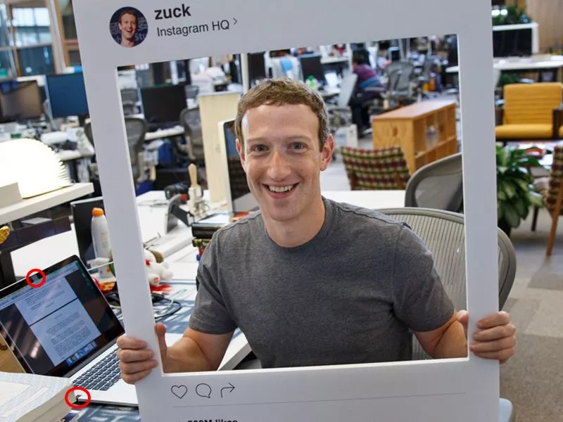 facebook ceo mark zuckerberg s webcam and microphone jack appeared to be covered in tape photo mark zuckerberg facebook ceo mark zuckerberg s webcam and microphone jack appeared to be covered in tape photo mark zuckerberg