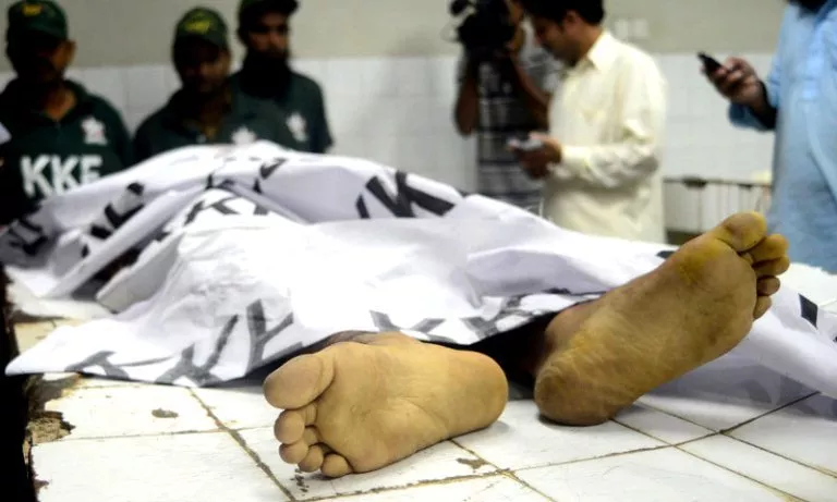 officials say raja hanif allegedly shot sajjad hussain shah over a property dispute photo afp officials say raja hanif allegedly shot sajjad hussain shah over a property dispute photo afp