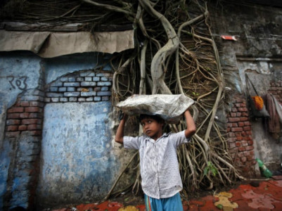 i followed him to his home the slum