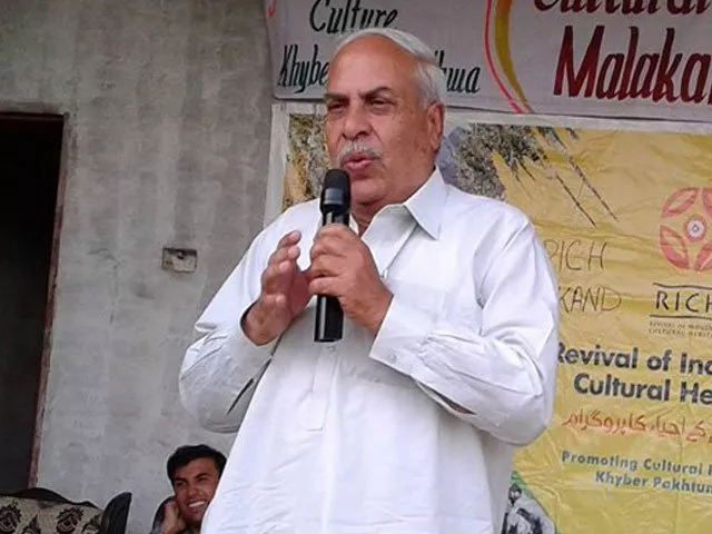 naik muhammad khan says he ran against his own party chairman to set an example for other political parties in pakistan photo express naik muhammad khan says he ran against his own party chairman to set an example for other political parties in pakistan photo express