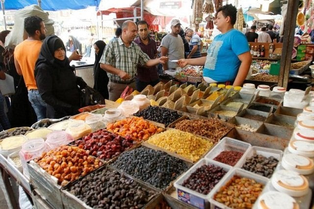 people shop for the muslim fasting month of ramadan at the shorja wholesale market in central baghdad iraq june 6 2016 photo reuters people shop for the muslim fasting month of ramadan at the shorja wholesale market in central baghdad iraq june 6 2016 photo reuters
