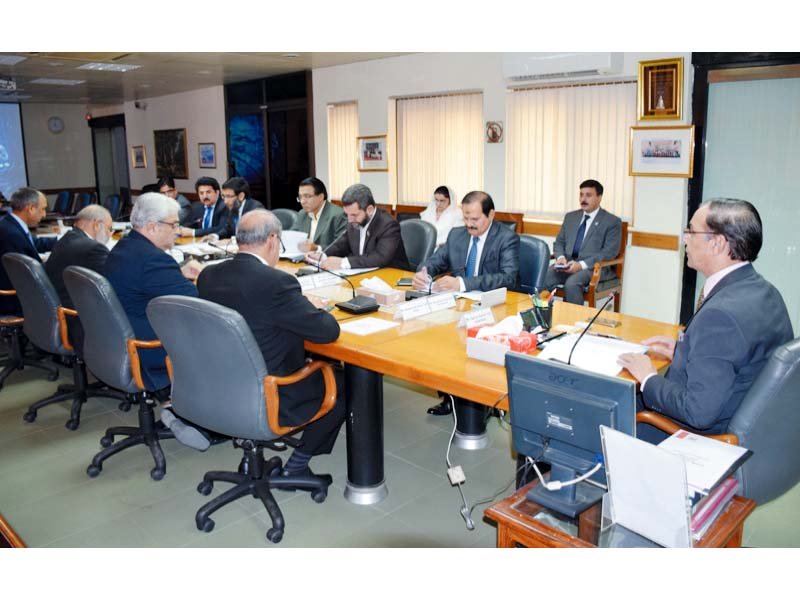 nab chairman chairs a meeting at nab headquarters in islamabad photo express