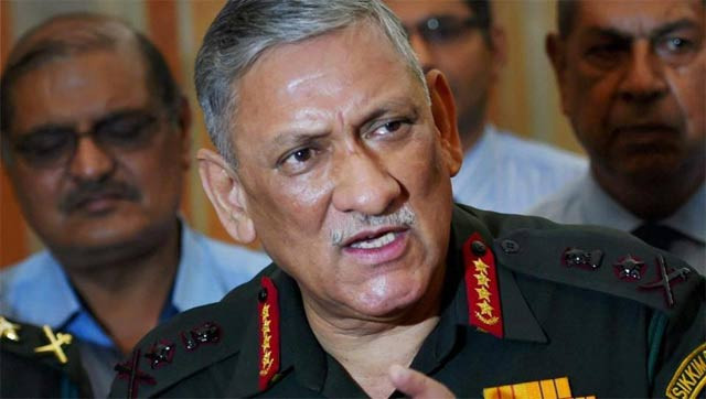 indian army chief bipin rawat photo courtesy pti indian army chief bipin rawat photo courtesy pti