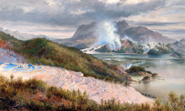 pink and white terraces 1886 by charles blomfield photo guardian pink and white terraces 1886 by charles blomfield photo guardian