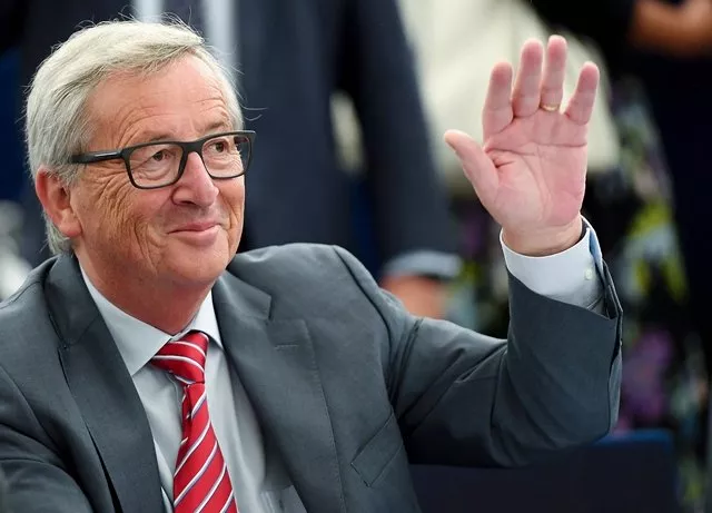 european union commission president jean claude juncker gestures prior to a meeting at the european parliament in strasbourg eastern france on june 14 2017 photo afp european union commission president jean claude juncker gestures prior to a meeting at the european parliament in strasbourg eastern france on june 14 2017 photo afp