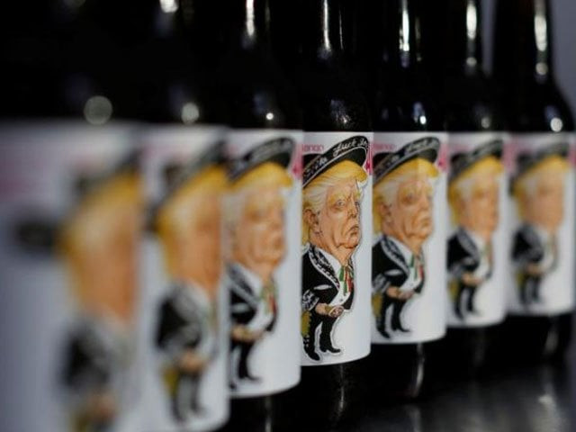 bottles of beer named 039 amigous 039 with images of us president donald trump are pictured at the cru cru brewery in mexico city mexico june 13 2017 photo reuters bottles of beer named 039 amigous 039 with images of us president donald trump are pictured at the cru cru brewery in mexico city mexico june 13 2017 photo reuters