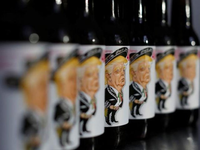 bottles of beer named 039 amigous 039 with images of us president donald trump are pictured at the cru cru brewery in mexico city mexico june 13 2017 photo reuters