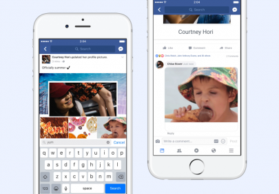 you can finally respond with gifs in facebook comments