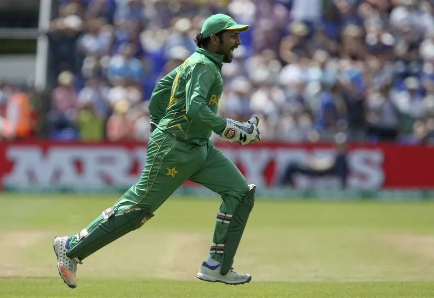 pakistan 039 s sarfraz ahmed celebrates the wicket of england 039 s moeen ali during the icc champions trophy semi final cricket match between england and pakistan in cardiff on june 14 2017 pakistan captain sarfraz ahmed celebrates after england batsman moeen ali photo afp pakistan 039 s sarfraz ahmed celebrates the wicket of england 039 s moeen ali during the icc champions trophy semi final cricket match between england and pakistan in cardiff on june 14 2017 pakistan captain sarfraz ahmed celebrates after england batsman moeen ali photo afp