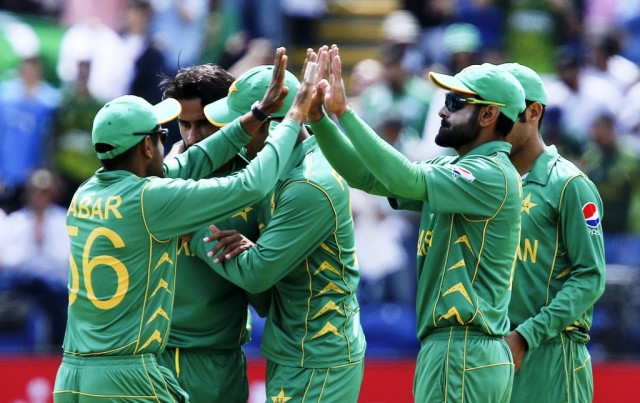 collective effort the way every player contributed in pakistan s win was particularly pleasing for moin khan photo afp collective effort the way every player contributed in pakistan s win was particularly pleasing for moin khan photo afp