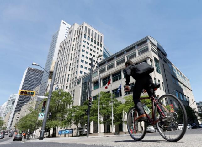 a man cycles past the international civil aviation organization icao headquarters building in montreal quebec canada june 15 2017 photo reuters