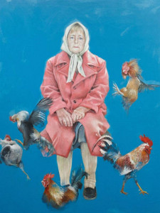 syrian artist depicts world leaders as refugees