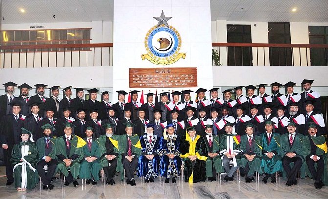 done and dusted air chief with the faculty and graduates during the convocation ceremony photo app