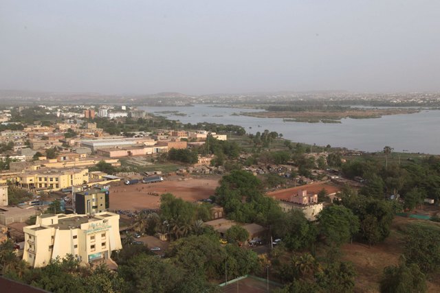 this file photo taken on march 21 2017 shows the n 039 golonina district and niger river in the malian capital bamako suspected jihadists crying quot allahu akbar quot stormed a tourist resort popular with foreigners on the edge of the malian capital bamako on june 18 2017 briefly seizing hostages and leaving at least two people dead the assault on the kangaba le campement resort comes after a similar strike less than two years ago on a luxury hotel in bamako which lies in the south of the troubled country photo afp