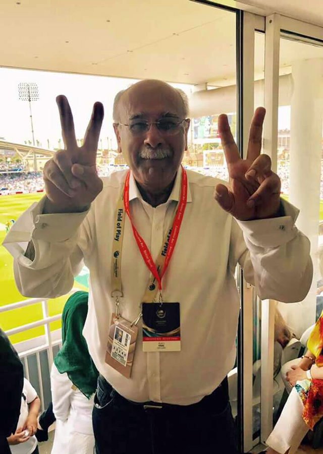 pakistan cricket board 039 s executive committee chairman najam sethi photo twitter com mansoorahmedqu2