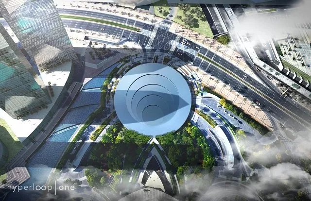 a bird 039 s eye view of a potential hyperloop station photo hyperloop one a bird 039 s eye view of a potential hyperloop station photo hyperloop one