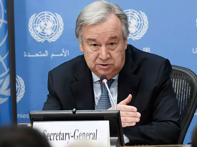 says the un has been engaged in bringing about a dialogue between the two countries photo un says the un has been engaged in bringing about a dialogue between the two countries photo un