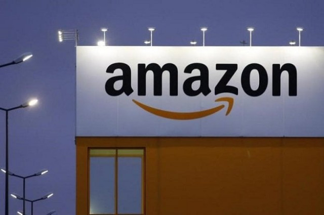the logo of amazon is seen at the company logistics center in lauwin planque northern france february 20 2017 photo reuters the logo of amazon is seen at the company logistics center in lauwin planque northern france february 20 2017 photo reuters