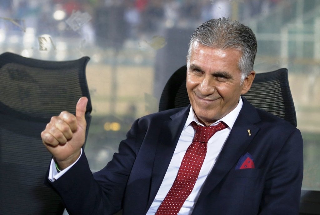 midas touch queiroz has now qualified with south africa in 2002 portugal in 2010 leading them to the last 16 and now twice with iran after he also took them to brazil 2014 photo afp