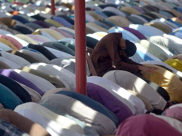 they will offer special prayers for peace progress and prosperity of the country besides liberation of palestine photo afp