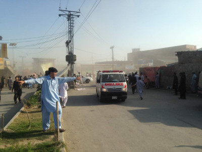parachinar wrecked by back to back blasts