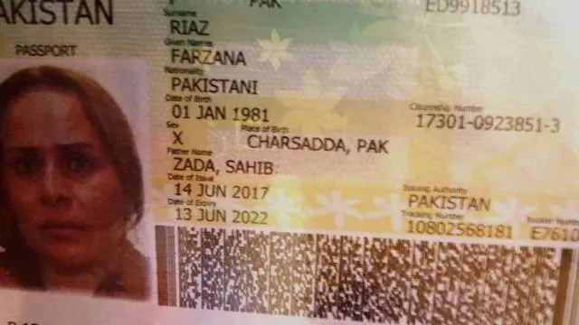 a picture of farzana 039 s passport photo express a picture of farzana 039 s passport photo express