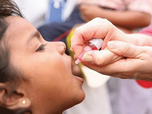 polio drops photo reuters