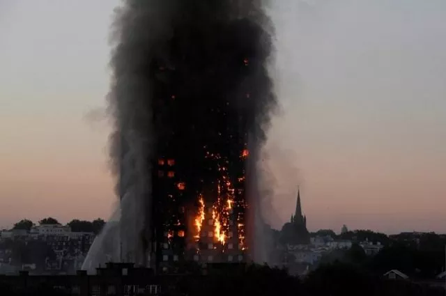 flames and smoke billow as firefighters deal with a serious fire in the grenfell tower apartment block at latimer road in west london photo reuters flames and smoke billow as firefighters deal with a serious fire in the grenfell tower apartment block at latimer road in west london photo reuters