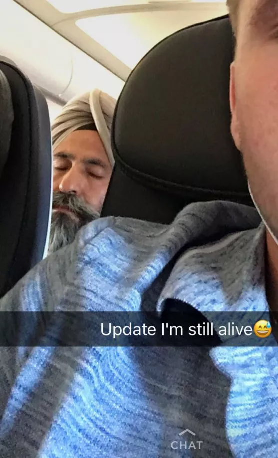 a guy posts worst ever racist slur on snapchat against a fellow sikh traveler who he thinks is a muslim photo twitter a guy posts worst ever racist slur on snapchat against a fellow sikh traveler who he thinks is a muslim photo twitter