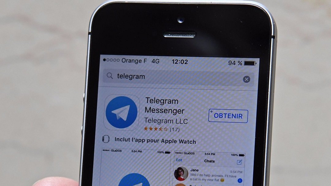 russia accuse the telegram messaging app of violating legislation photo afp