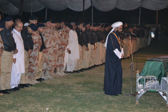 only one of the policemen was from karachi and was buried in the city the bodies of the other three cops were sent back to their hometowns photo courtesy sindh police only one of the policemen was from karachi and was buried in the city the bodies of the other three cops were sent back to their hometowns photo courtesy sindh police
