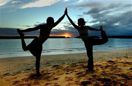 yoga photo reuters