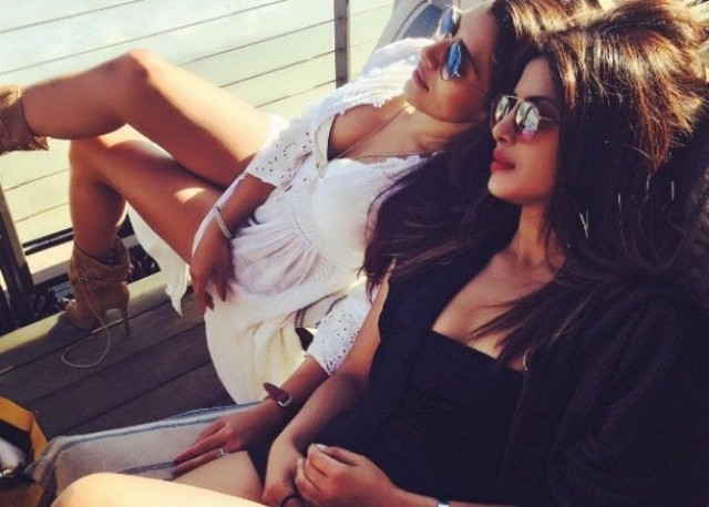 priyanka chopra quot summertime twinning quot with filmmaker mubina rattonsey photo instagram