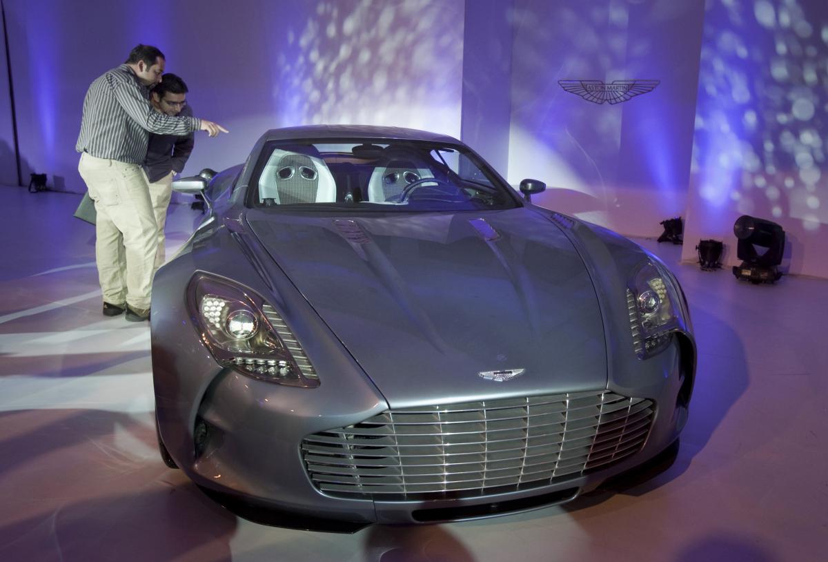 aston martin will build only 155 of its rapide electric vehicles photo reuters