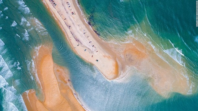 the island has been nicknamed shelly island because of an abundance of shells photo courtesy cnn the island has been nicknamed shelly island because of an abundance of shells photo courtesy cnn