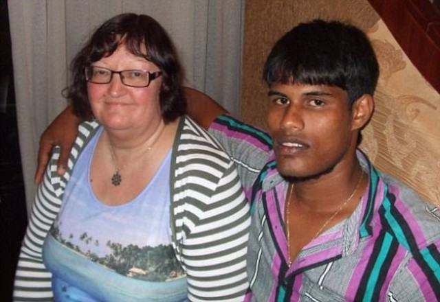 diane married priyanjana after a whirlwind romance during a holiday to sri lanka in 2011 she sold her house in edinburgh and left her job with the council to be with him photo courtesy mailonline diane married priyanjana after a whirlwind romance during a holiday to sri lanka in 2011 she sold her house in edinburgh and left her job with the council to be with him photo courtesy mailonline