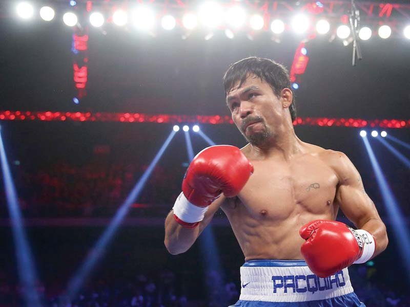 filipino boxer manny pacquiao photo afp