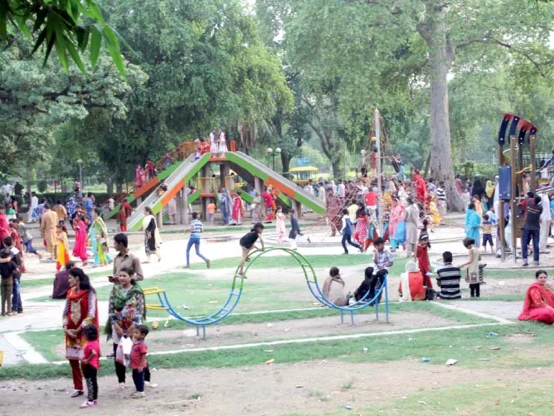 children enjoy at a local park on eid holidays photo express children enjoy at a local park on eid holidays photo express