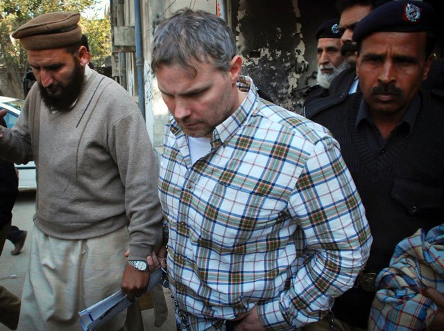 raymond davis being escorted to a court in lahore in january 2011 photo reuters file