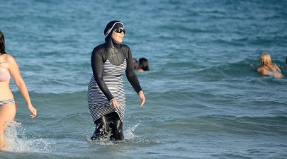 burkini controversy renewed as swimsuit banned from french leisure park burkini controversy renewed as swimsuit banned from french leisure park