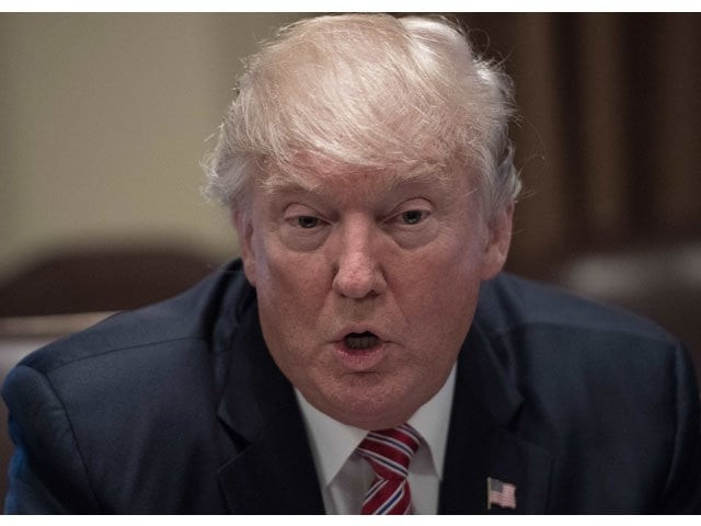 us president donald trump speaks during a meeting to urge passage of bills to enforce federal laws on immigration in the cabinet room at the white house in washington dc on june 28 2017 photo afp us president donald trump speaks during a meeting to urge passage of bills to enforce federal laws on immigration in the cabinet room at the white house in washington dc on june 28 2017 photo afp