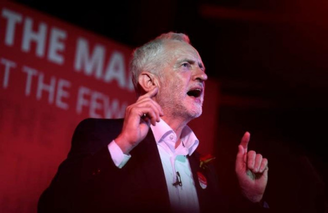 jeremy corbyn leader of labour party speaks at his closing election campaign rally in london june 7 2017 photo reuters jeremy corbyn leader of labour party speaks at his closing election campaign rally in london june 7 2017 photo reuters