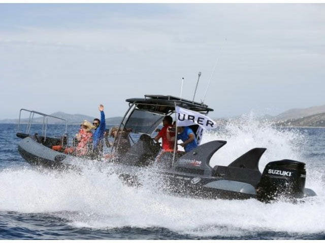 an uber boat swims in the adriatic sea near the island of solta croatia june 30 2017 photo reuters an uber boat swims in the adriatic sea near the island of solta croatia june 30 2017 photo reuters