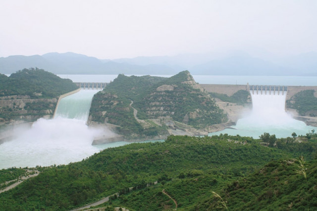 the original tarbela dam completed in 1977 submerged 120 villages the indus cascade would expand on it massively photo courtesyl water and development authority pakistan the original tarbela dam completed in 1977 submerged 120 villages the indus cascade would expand on it massively photo courtesyl water and development authority pakistan