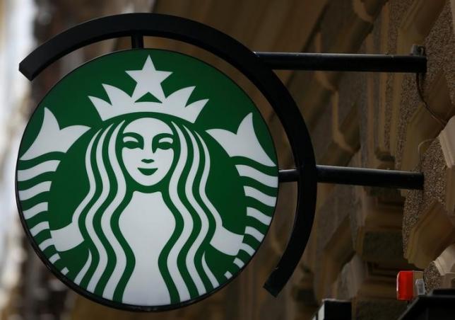 a starbucks logo is seen at a starbucks coffee shop in vienna austria june 21 2016 photo reuters