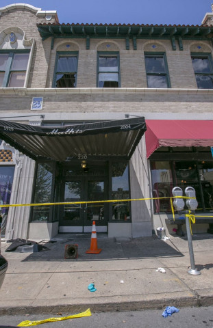 police tape surrounds the ultra power lounge as little rock police department detectives and crime scene personnel collect evidence on july 1 2017 in little rock arkansas following a shooting which injured 28 people photo afp police tape surrounds the ultra power lounge as little rock police department detectives and crime scene personnel collect evidence on july 1 2017 in little rock arkansas following a shooting which injured 28 people photo afp